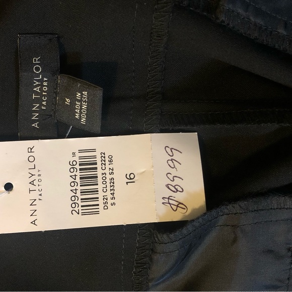 3 Pairs of Ann Taylor Dress Pants, one NWT, size 16 - Picture 3 of 7